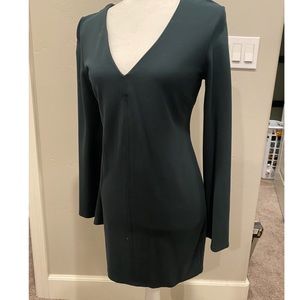 Hunter green dress